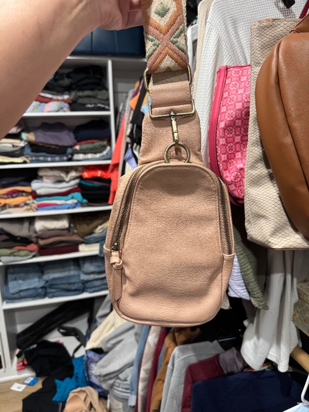 Anthropologie crossbody purse